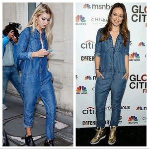 jean jumpsuit h&m